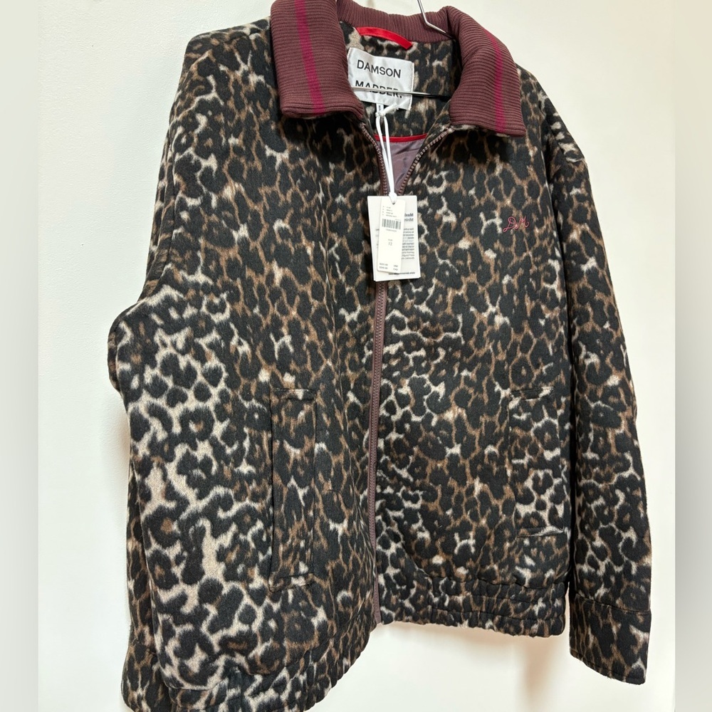 NWT Damson Madder Pixie Bomber Jacket Size 12 Women’s - Picture 7 of 16